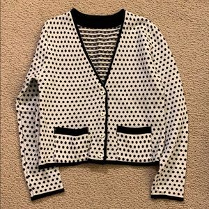 Poka dot cardigan